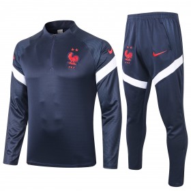 Frankrijk 2020-21 Trainings Sweatshirt Pak M001